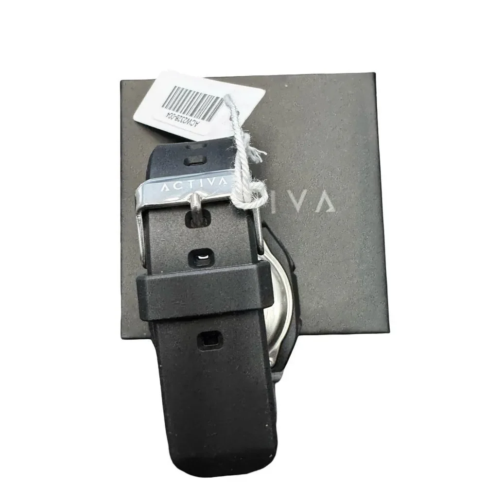 Activa x Invicta Digital Watch 44.8mm Black Chronograph 50M WR New ACW2328